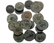 20 Roman Imperial bronze coins (Bronze, 72,34g)
