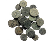 25 Roman Imperial bronze coins (Bronze, 52,40g)