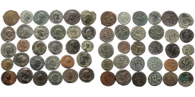 30 Roman Imperial bronze coins (Bronze, 120,34g)