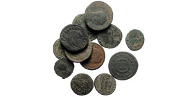 12 Roman Imperial bronze coins (Bronze, 25,93g)