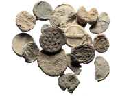 19 lead Byzantine seals (Lead, 173.62g)