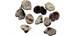 10 lead Byzantine seals (Lead, 67.01g)