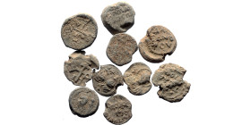 10 lead Byzantine seals (Lead, 90.07g)