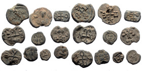 10 lead Byzantine seals (Lead, 52.03g)