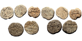 5 Byzantine lead seals (Lead, 59,29g)