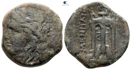 Sicily. Tauromenion circa 305-289 BC. Hemilitron Æ