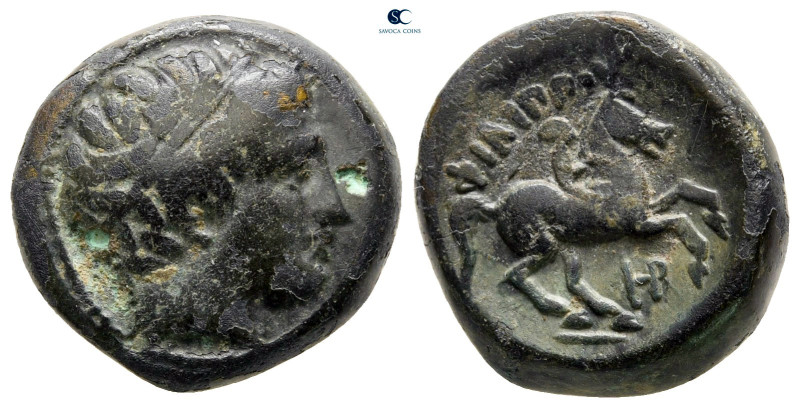 Kings of Macedon. Uncertain mint. Philip II of Macedon 359-336 BC. 
Bronze Æ
...