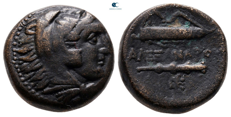 Kings of Macedon. Uncertain mint. Alexander III "the Great" 336-323 BC. 
Bronze...