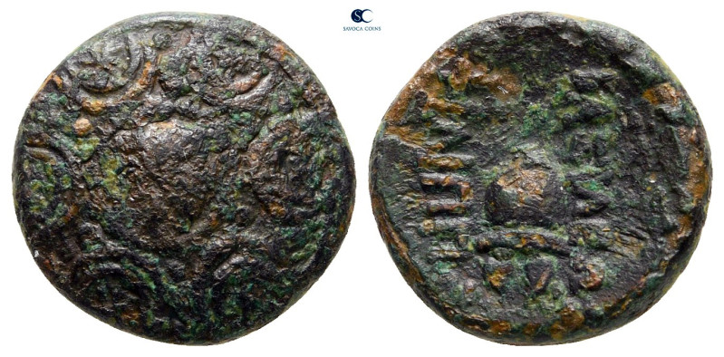 Kings of Macedon. Uncertain mint. Philip V 221-179 BC. 
Bronze Æ

14 mm, 2,44...