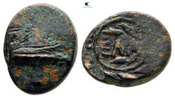 Thrace. Elaios circa 250 BC. Bronze Æ