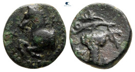 Thrace. Maroneia circa 398-386 BC. Bronze Æ