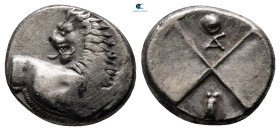 The Thracian Chersonese. Chersonesos circa 386-338 BC. Hemidrachm AR