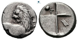 The Thracian Chersonese. Chersonesos circa 386-338 BC. Hemidrachm AR