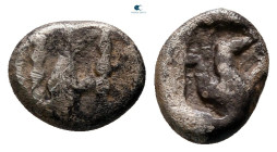 Asia Minor. Uncertain mint circa 500-450 BC. Obol AR