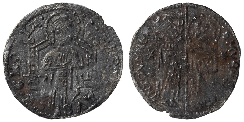 ITALY. Venezia (Venice). Antonio Veniero, 1382-1400. Grosso (silver, 1.79 g, 22 ...