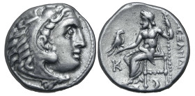 KINGDOM OF MACEDON, ANTIGONOS I MONOPHTHALMOS AR DRACHM

Ca. 310-301 BC. 
Kingdom of Macedon, Antigonos I Monophthalmos Ar. drachm, ca. 310-301 BC,...
