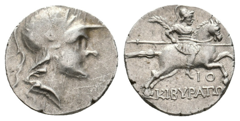 PHRYGIA, KIBRYA AR. DRACHM

Ca. 166-84 BC. 
Phrygia, Kibrya Ar. drachm, ca.16...
