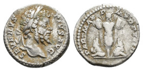 SEPTIMIUS SEVERUS AR. DENARIUS

AD 211. 
Septimius Severus Ar. denarius, AD 211, Rome. SEVERVS PIVS AVG; laureate head right. Rev. PART MAX PM TR P...