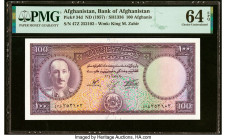 Afghanistan Bank of Afghanistan 100 Afghanis ND (1957) / SH1336 Pick 34d PMG Choice Uncirculated 64 EPQ. HID09801242017 © 2022 Heritage Auctions | All...