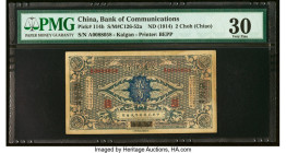 China Bank of Communications 2 Choh (Chiao) ND (1914) Pick 114b S/M#C126-52a PMG Very Fine 30. HID09801242017 © 2022 Heritage Auctions | All Rights Re...