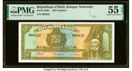 Haiti Banque Nationale de la Republique d'Haiti 250 Gourdes 1919 Pick 206a PMG About Uncirculated 55 EPQ. HID09801242017 © 2022 Heritage Auctions | Al...