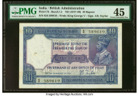 India Government of India 10 Rupees ND (1917-30) Pick 7b Jhun3.7.2 PMG Choice Extremely Fine 45. Spindle hole at issue. HID09801242017 © 2022 Heritage...