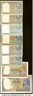 India Group Lot of 8 Examples Good-Fine. Small holes, pinholes, stains and staple holes. HID09801242017 © 2022 Heritage Auctions | All Rights Reserved...