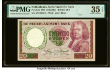 Netherlands Netherlands Bank 20 Gulden 8.11.1955 Pick 86 PMG Choice Very Fine 35 EPQ. HID09801242017 © 2022 Heritage Auctions | All Rights Reserved