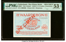 Netherlands War Winter Relief 2 1/2 Gulden 1940-43 Pick UNL Specimen PMG About Uncirculated 53 EPQ. HID09801242017 © 2022 Heritage Auctions | All Righ...