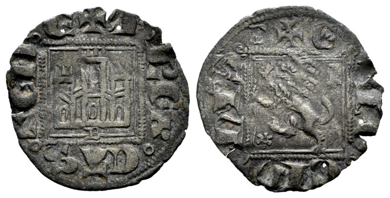 Reino de Castilla y León. Alfonso XI (1312-1350). Novén. Burgos. (Bautista-483.2...