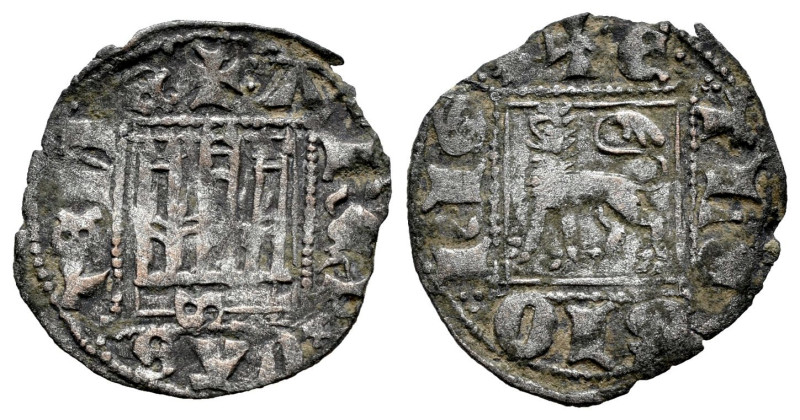 Reino de Castilla y León. Alfonso XI (1312-1350). Novén. Sevilla. (Bautista-486....