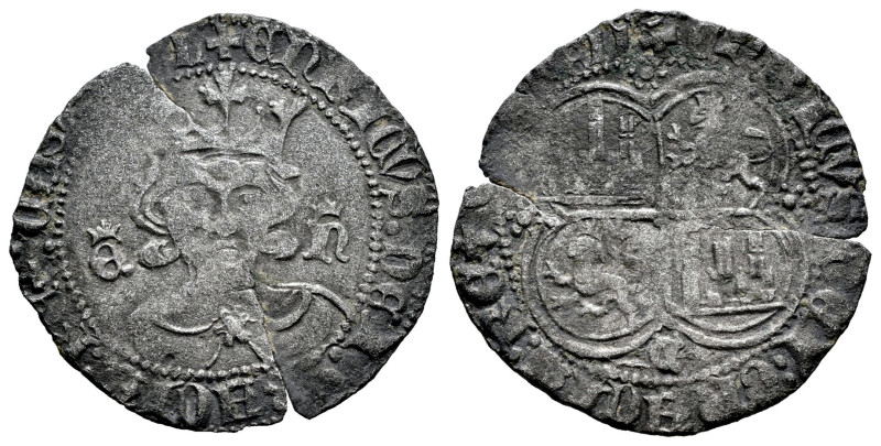 Reino de Castilla y León. Enrique II (1368-1379). Real de vellón. Córdoba. (Baut...
