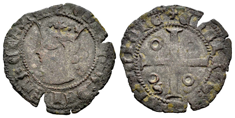 Reino de Castilla y León. Enrique II (1368-1379). Cruzado. Sevilla. (Bautista-64...