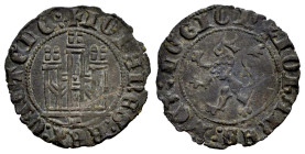 Reino de Castilla y León. Juan II (1406-1454). Novén. Toledo. (Bautista-827). Ve. 0,65 g. T bajo el castillo. MBC+. Est...30,00.