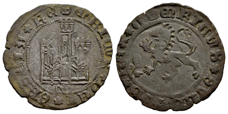 Reino de Castilla y León. Enrique IV (1399-1413). 1 maravedí. Segovia. (Bautista...