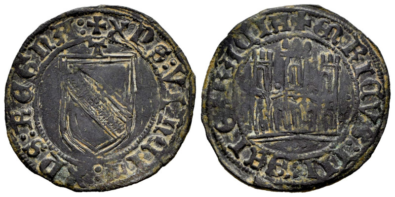 Reino de Castilla y León. Enrique IV (1399-1413). Blanca de la banda. Toledo. (B...