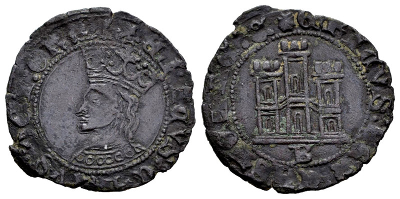 Reino de Castilla y León. Enrique IV (1399-1413). Dinero. Burgos. (Bautista-987....