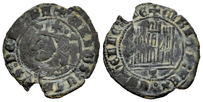 Reino de Castilla y León. Enrique IV (1399-1413). Dinero. Cuenca. (Bautista-989 ...