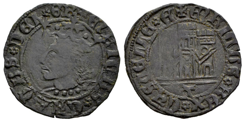 Reino de Castilla y León. Enrique IV (1399-1413). Dinero. Toledo. (Bautista-992)...