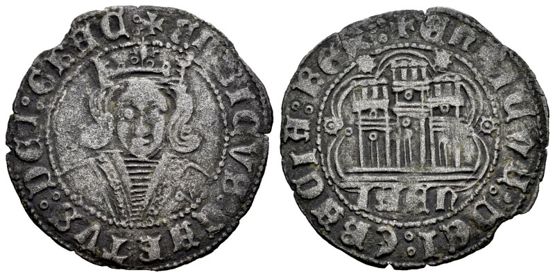Reino de Castilla y León. Enrique IV (1399-1413). Cuartillo. Jaén. (Bautista-101...