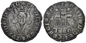 Reino de Castilla y León. Enrique IV (1399-1413). Cuartillo. Jaén. (Bautista-1013). Ve. 2,40 g. IAEN bajo el castillo. MBC. Est...70,00.