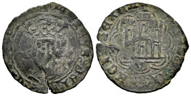 Reino de Castilla y León. Enrique IV (1399-1413). Cuartillo. Villalón. (Bautista-1028). Ve. 2,71 g. Grieta. BC+/MBC-. Est...45,00.