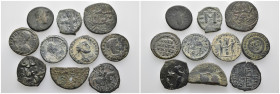 Bronze, 10 pieces - 36.54 gr - SOLD AS SEEN, No Return.
