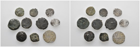 Bronze, 10 pieces - 14.92 gr - SOLD AS SEEN, No Return.