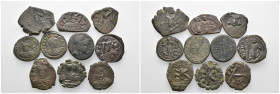 Bronze, 10 pieces - 45.35 gr - SOLD AS SEEN, No Return.