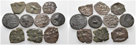 Bronze, 10 pieces - 35.67 gr - SOLD AS SEEN, No Return.