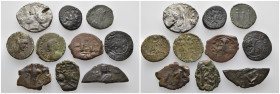 Bronze, 10 pieces - 29.5 gr - SOLD AS SEEN, No Return.