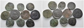 Bronze, 10 pieces - 122.83 gr - SOLD AS SEEN, No Return.