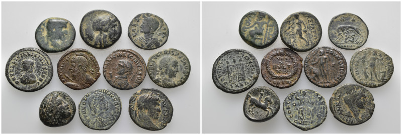 Bronze, 10 pieces - 34.64 gr - SOLD AS SEEN, No Return.