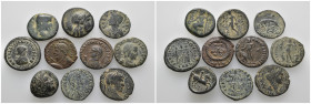 Bronze, 10 pieces - 34.64 gr - SOLD AS SEEN, No Return.